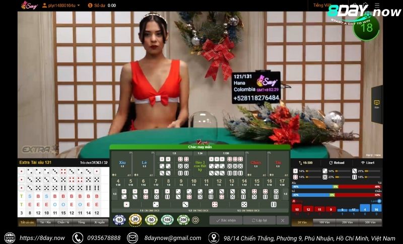 Casino Trực Tuyến 8Day - Sảnh live casino uy tín #1 Châu Á 10 Giao dien sanh Live Casino 8Day - Hinh 7 - Casino SEXY 8Day