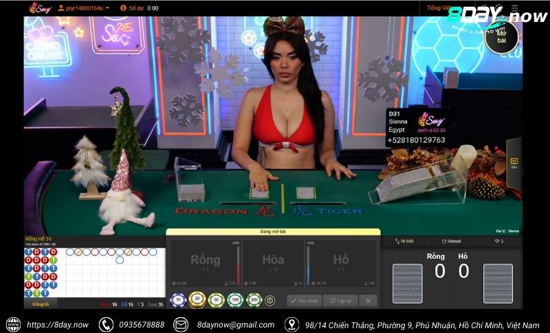 Casino Trực Tuyến 8Day - Sảnh live casino uy tín #1 Châu Á 11 Giao dien sanh Live Casino 8Day - Hinh 8 - Casino SEXY 8Day