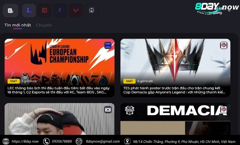 IM Esports 8Day – cổng cược thể thao điện tử siêu đỉnh cao 4 Giao dien cong cuoc the thao dien tu IM Esports 8Day - Hinh 3
