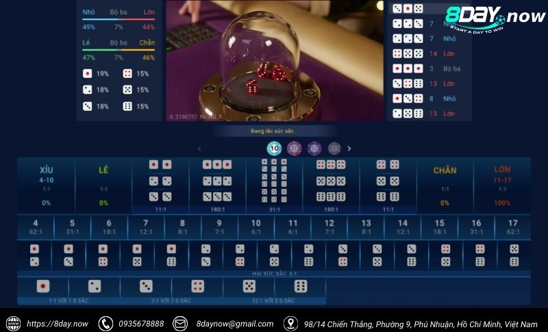 Casino Trực Tuyến 8Day - Sảnh live casino uy tín #1 Châu Á 7 Giao dien sanh Live Casino 8Day - Hinh 4 - MG Live 8DAY